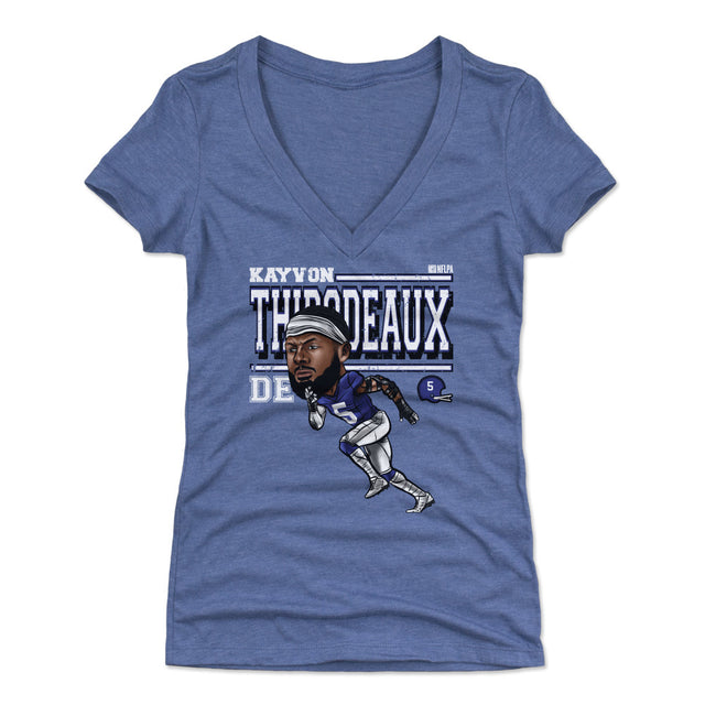 Kayvon Thibodeaux Women's V-Neck T-Shirt | 500 LEVEL