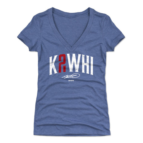 Kawhi Leonard Women's V-Neck T-Shirt | 500 LEVEL