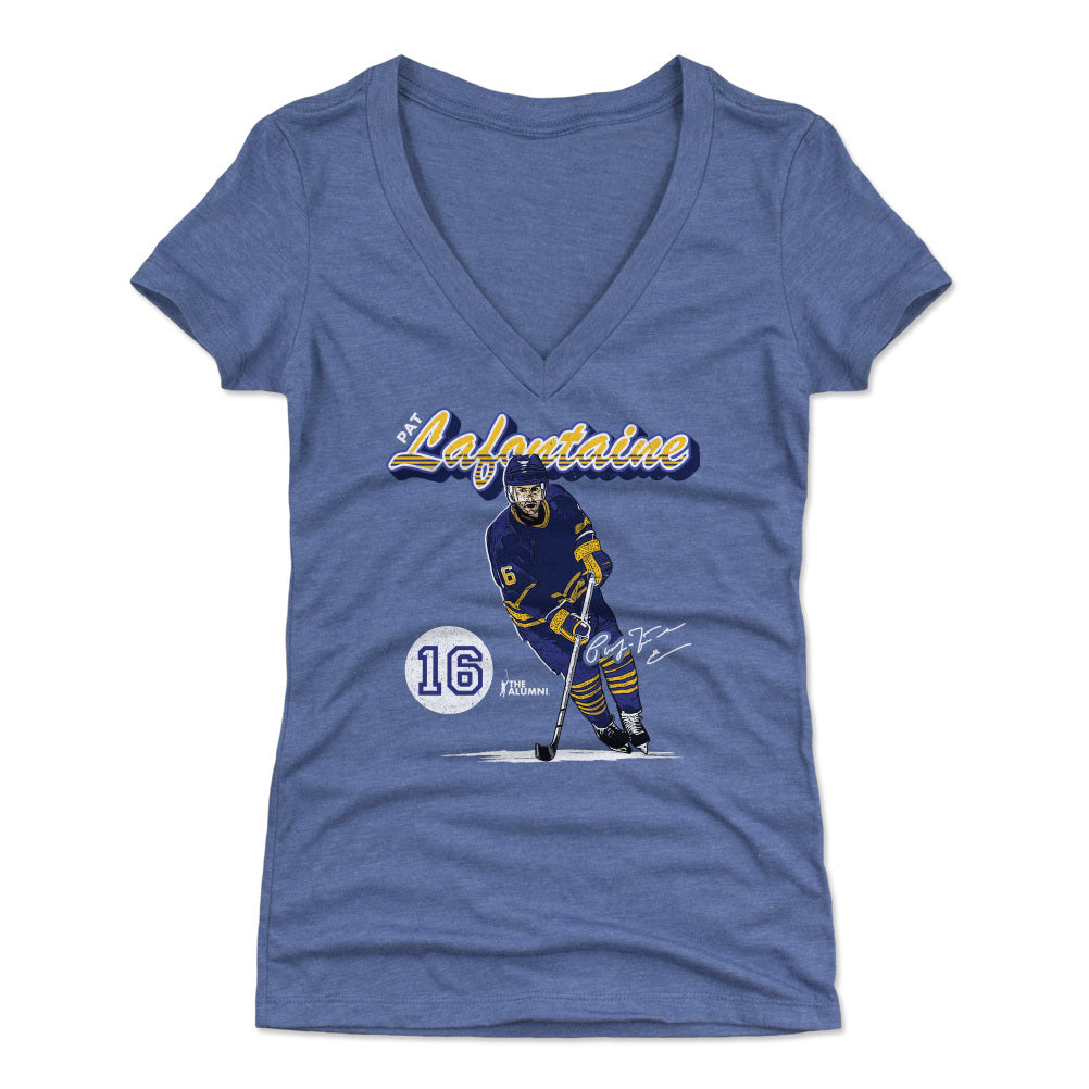 Pat Lafontaine Women&#39;s V-Neck T-Shirt | 500 LEVEL