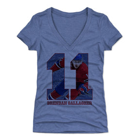 Brendan Gallagher Women's V-Neck T-Shirt | 500 LEVEL