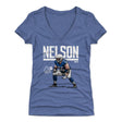 Quenton Nelson Women's V-Neck T-Shirt | 500 LEVEL