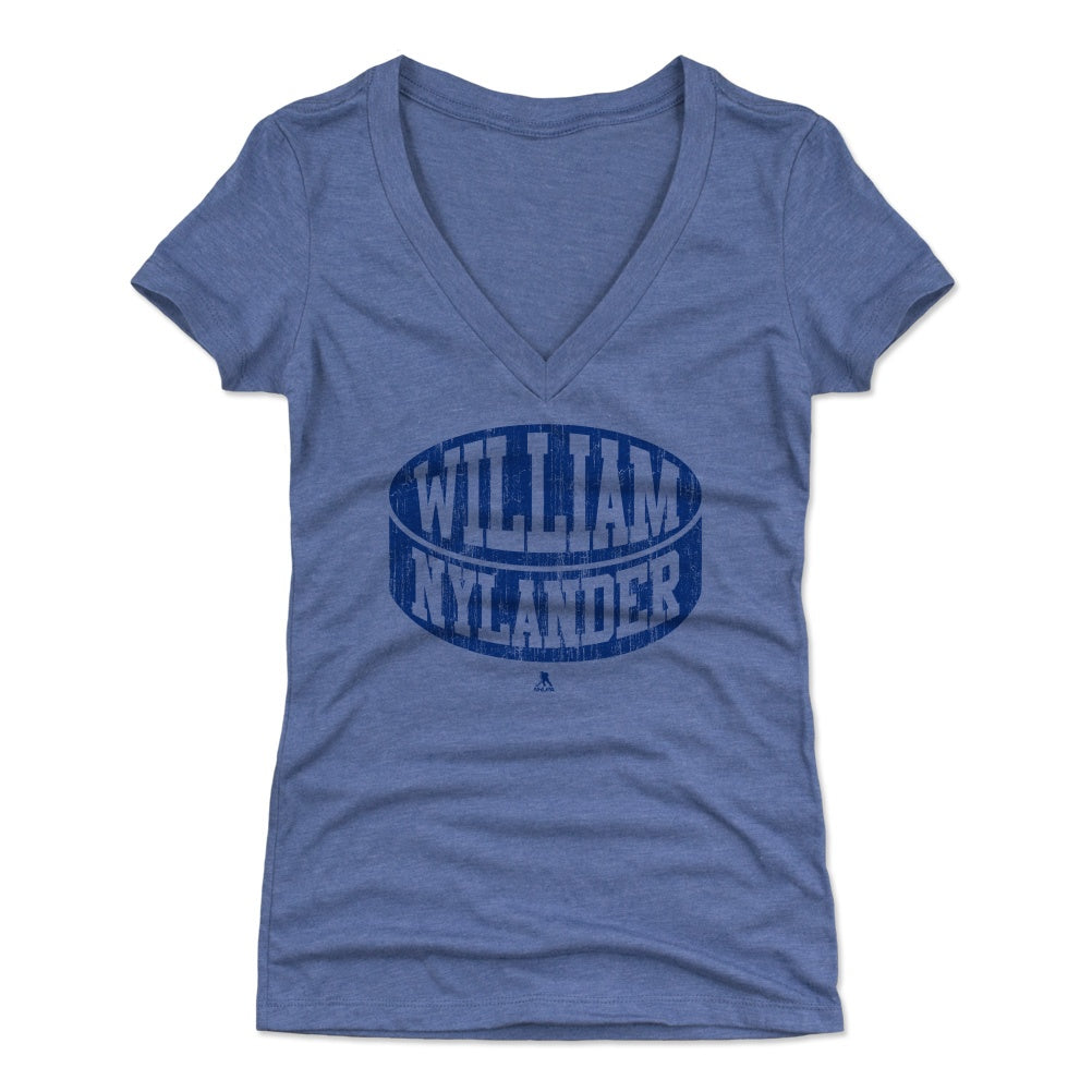 William Nylander Women's V-Neck T-Shirt | 500 LEVEL