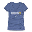 Jordan Binnington Women's V-Neck T-Shirt | 500 LEVEL