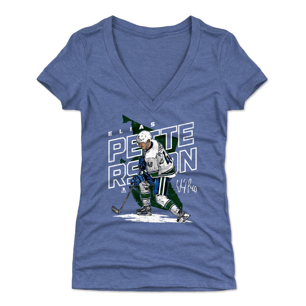 Elias Pettersson Women's V-Neck T-Shirt | 500 LEVEL