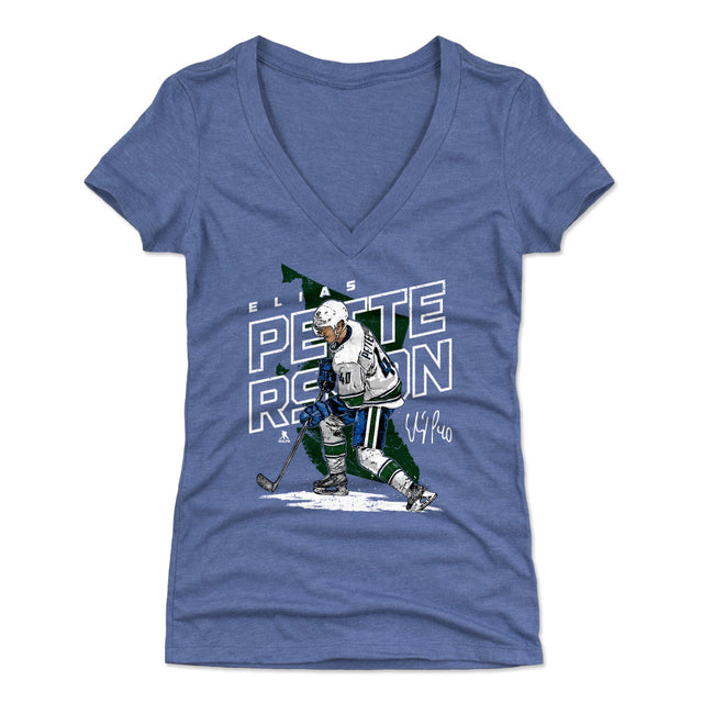 Elias Pettersson Women's V-Neck T-Shirt | 500 LEVEL