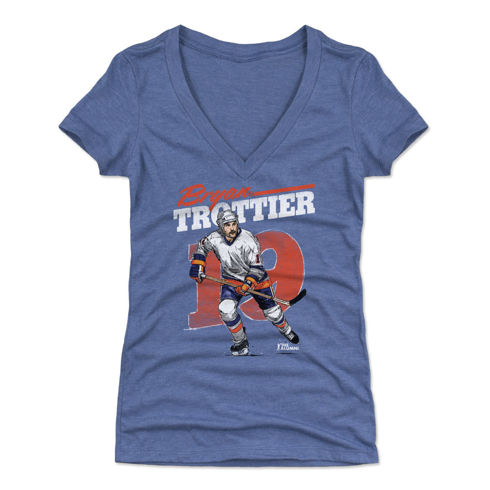 Bryan Trottier Women&#39;s V-Neck T-Shirt | 500 LEVEL