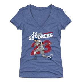 Ryne Sandberg Women's V-Neck T-Shirt | 500 LEVEL