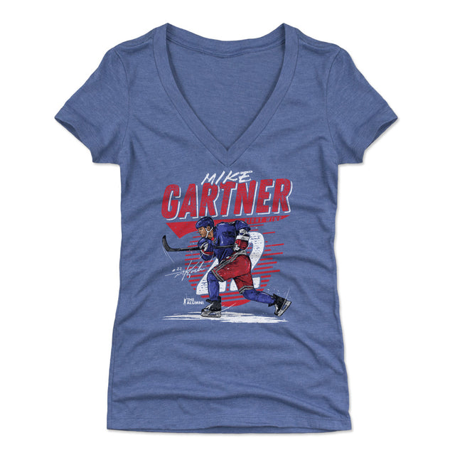 Mike Gartner Women's V-Neck T-Shirt | 500 LEVEL