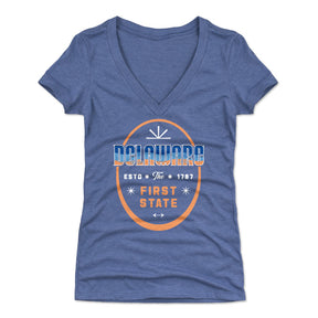 Delaware Women's V-Neck T-Shirt | 500 LEVEL