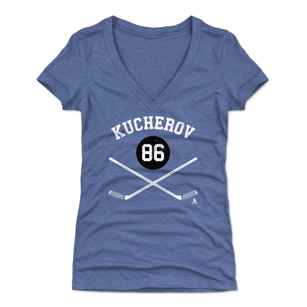 Nikita Kucherov Women&#39;s V-Neck T-Shirt | 500 LEVEL
