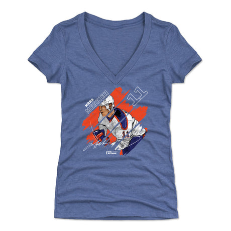 Mark Messier Women's V-Neck T-Shirt | 500 LEVEL