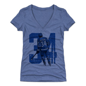 Auston Matthews Women's V-Neck T-Shirt | 500 LEVEL