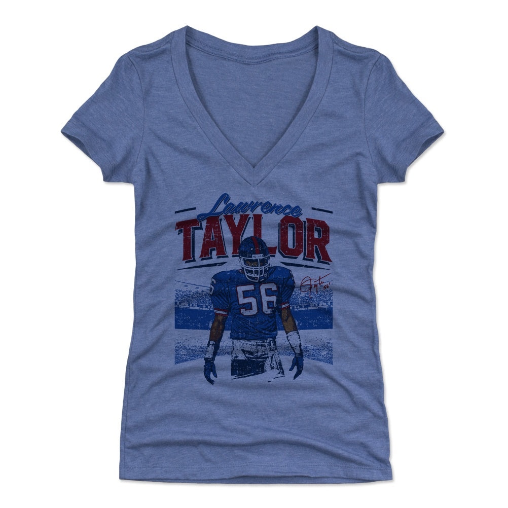 Lawrence Taylor Women's V-Neck T-Shirt | 500 LEVEL