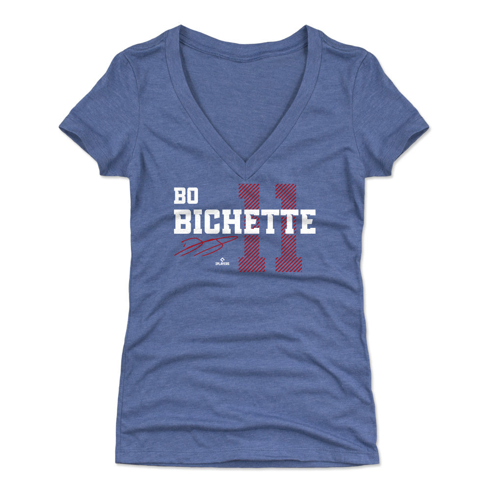 Bo Bichette Women's V-Neck T-Shirt | 500 LEVEL