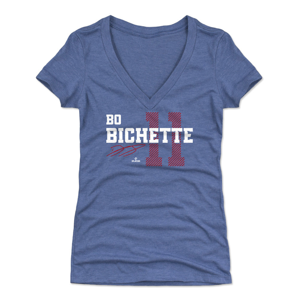 Bo Bichette Women&#39;s V-Neck T-Shirt | 500 LEVEL