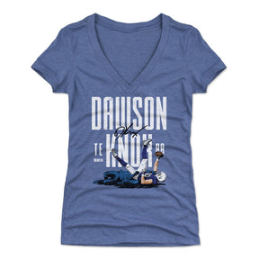 Dawson Knox Women's V-Neck T-Shirt | 500 LEVEL