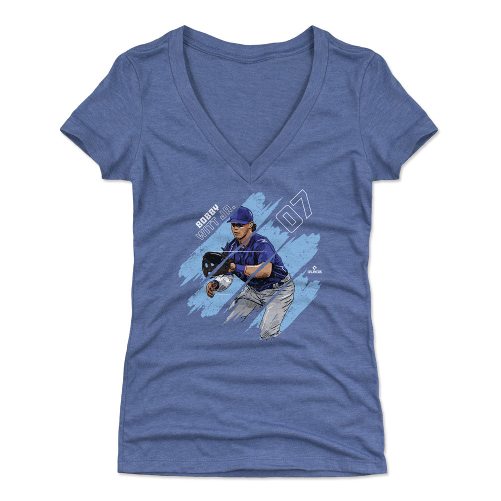 Bobby Witt Jr. Women's V-Neck T-Shirt | 500 LEVEL