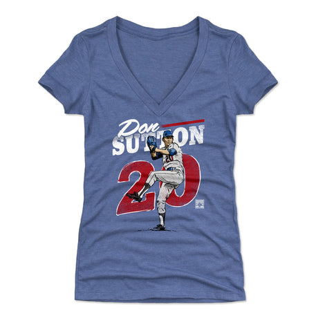 Don Sutton Women's V-Neck T-Shirt | 500 LEVEL