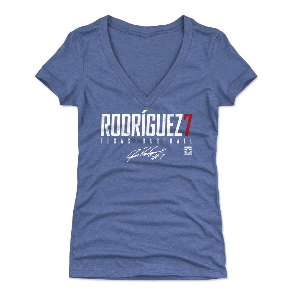 Ivan Rodriguez Women's V-Neck T-Shirt | 500 LEVEL