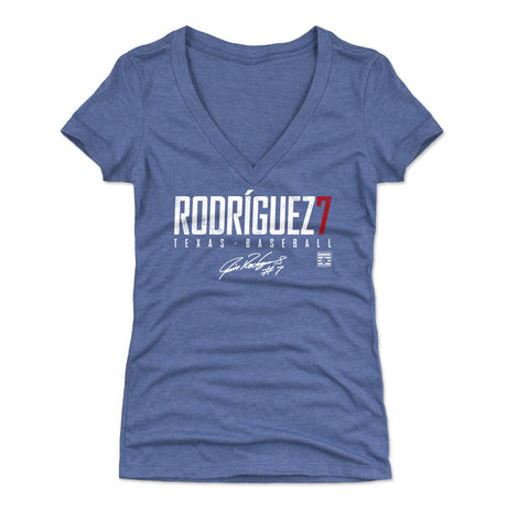 Ivan Rodriguez Women's V-Neck T-Shirt | 500 LEVEL