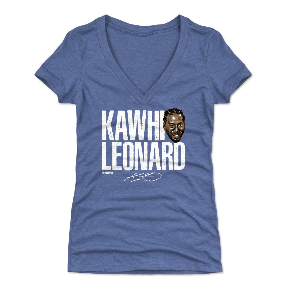 Kawhi Leonard Women's V-Neck T-Shirt | 500 LEVEL