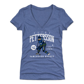 Elias Pettersson Women's V-Neck T-Shirt | 500 LEVEL