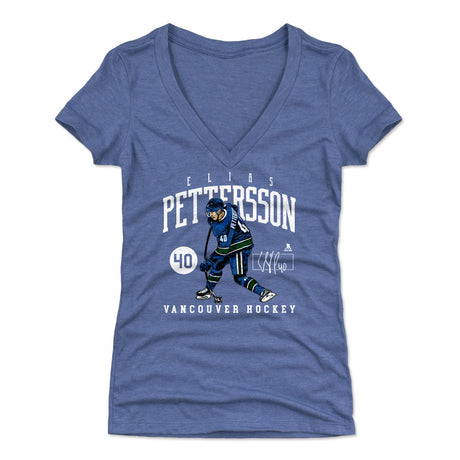 Elias Pettersson Women's V-Neck T-Shirt | 500 LEVEL
