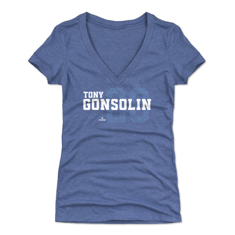 Tony Gonsolin Women's V-Neck T-Shirt | 500 LEVEL