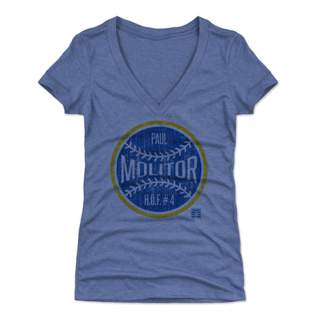 Paul Molitor Women's V-Neck T-Shirt | 500 LEVEL
