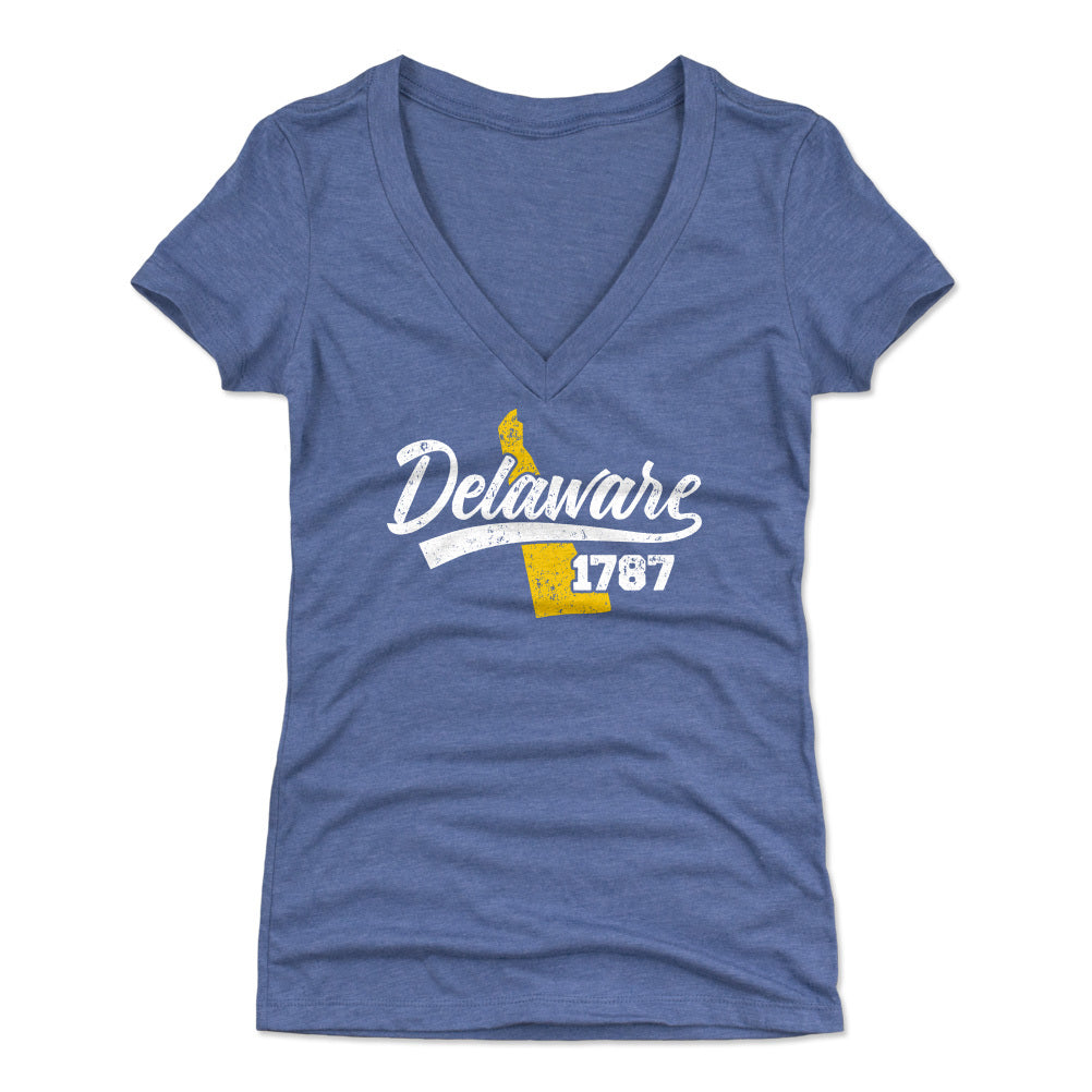 Delaware Women's V-Neck T-Shirt | 500 LEVEL