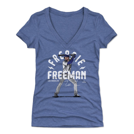Freddie Freeman Women's V-Neck T-Shirt | 500 LEVEL