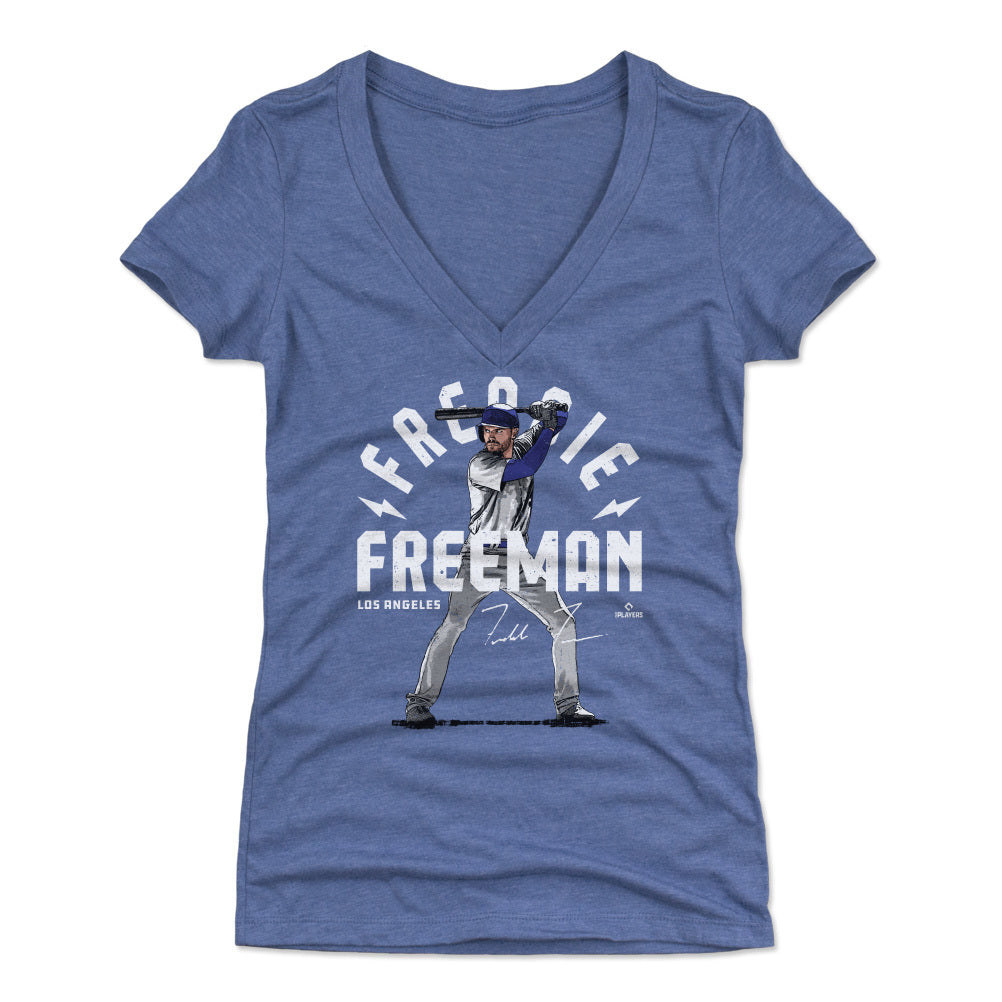 Freddie Freeman Women&#39;s V-Neck T-Shirt | 500 LEVEL