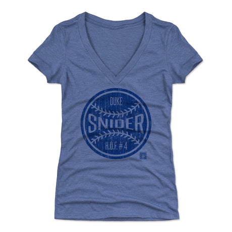 Duke Snider Women's V-Neck T-Shirt | 500 LEVEL