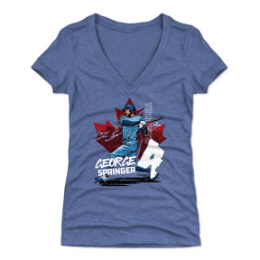 George Springer Women's V-Neck T-Shirt | 500 LEVEL