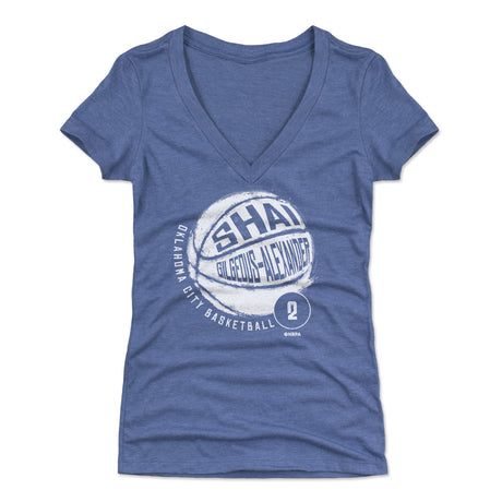 Shai Gilgeous-Alexander Women's V-Neck T-Shirt | 500 LEVEL