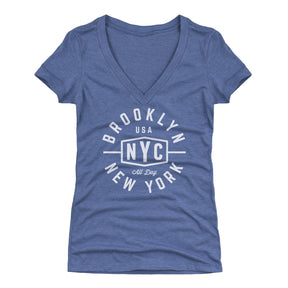 Brooklyn Women's V-Neck T-Shirt | 500 LEVEL