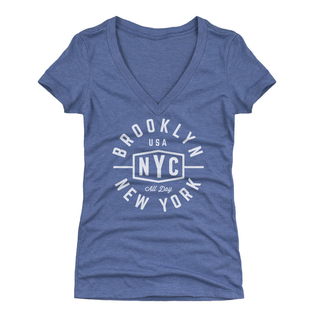 Brooklyn Women's V-Neck T-Shirt | 500 LEVEL