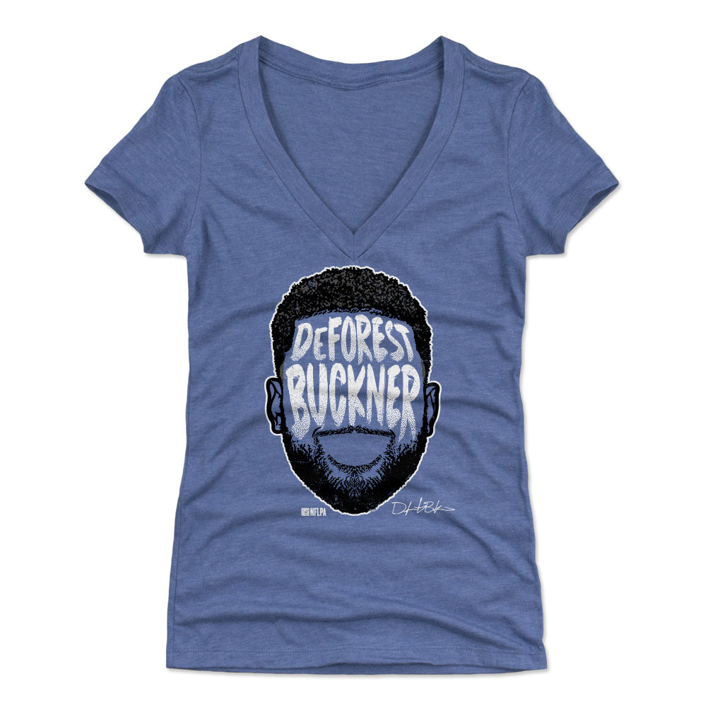 DeForest Buckner Women's V-Neck T-Shirt | 500 LEVEL