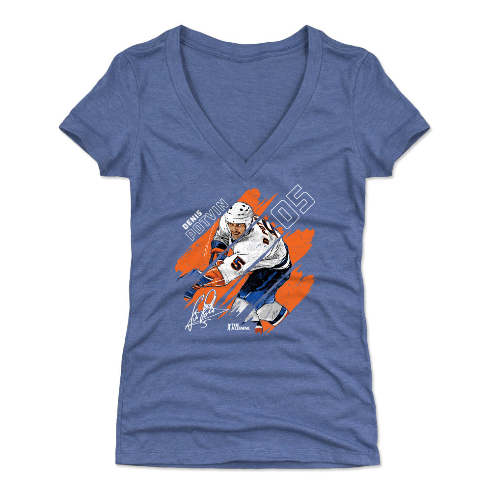 Denis Potvin Women's V-Neck T-Shirt | 500 LEVEL