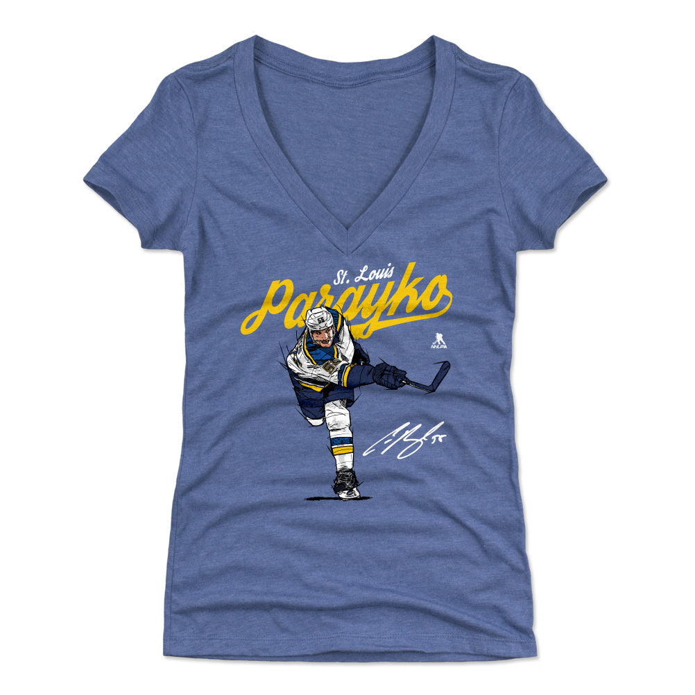 Colton Parayko Women's V-Neck T-Shirt | 500 LEVEL
