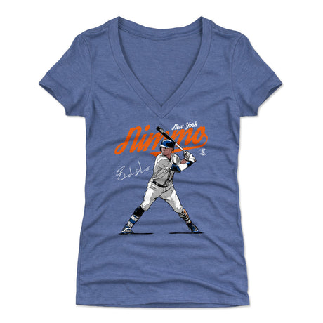 Brandon Nimmo Women's V-Neck T-Shirt | 500 LEVEL