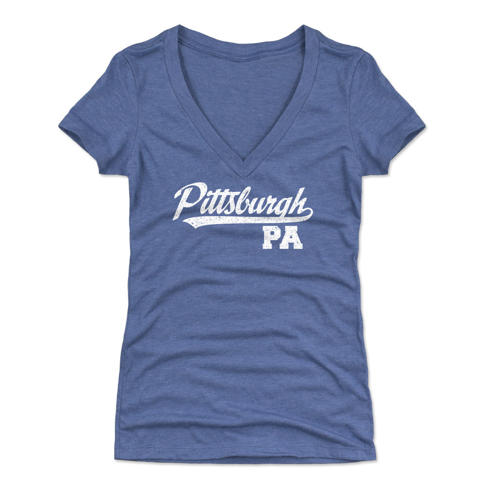 Pittsburgh Women's V-Neck T-Shirt | 500 LEVEL