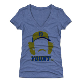 Robin Yount Women's V-Neck T-Shirt | 500 LEVEL