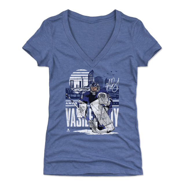 Andrei Vasilevskiy Women's V-Neck T-Shirt | 500 LEVEL