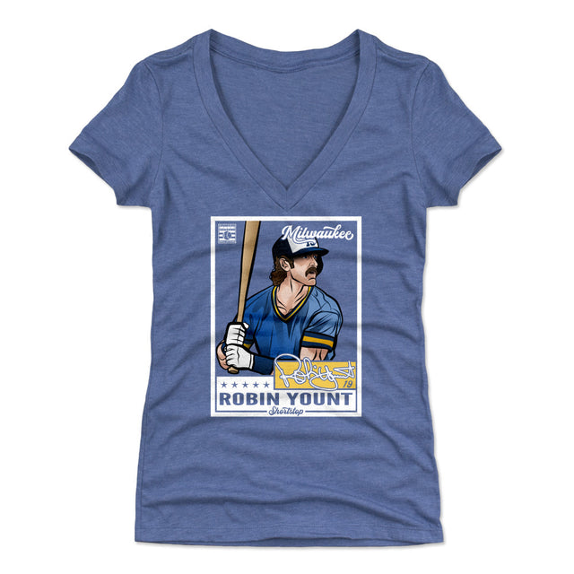 Robin Yount Women's V-Neck T-Shirt | 500 LEVEL