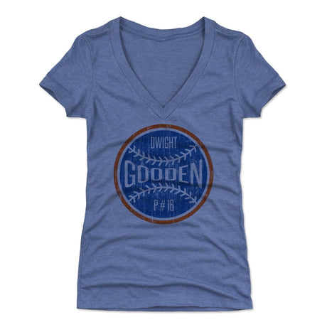 Dwight Gooden Women's V-Neck T-Shirt | 500 LEVEL