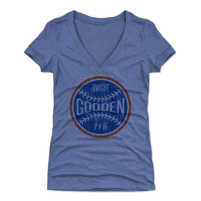 Dwight Gooden Women's V-Neck T-Shirt | 500 LEVEL
