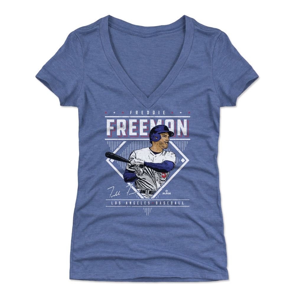 Freddie Freeman Women's V-Neck T-Shirt | 500 LEVEL