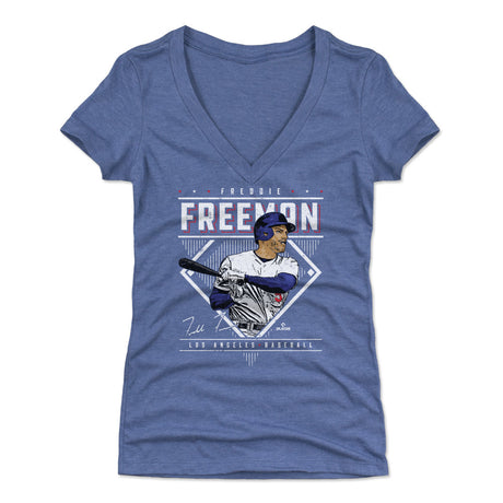 Freddie Freeman Women's V-Neck T-Shirt | 500 LEVEL