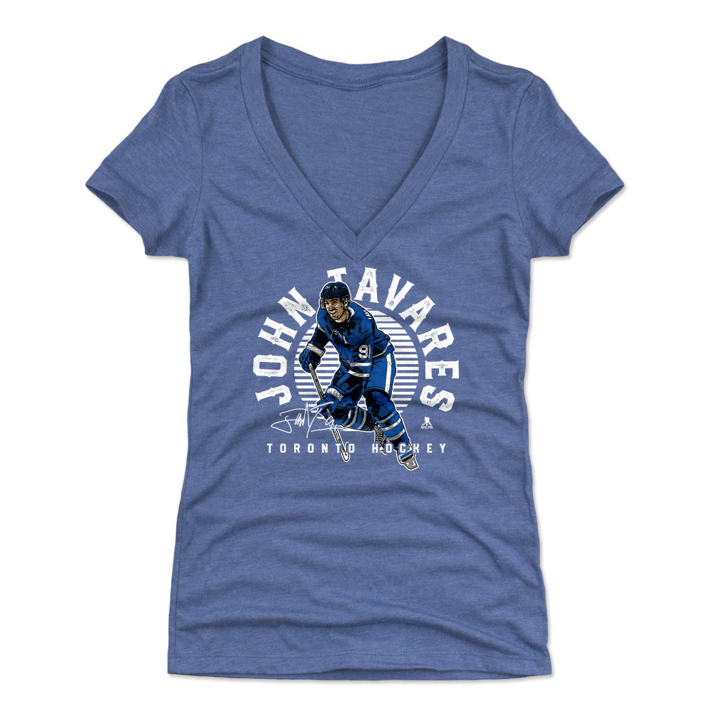 John Tavares Women's V-Neck T-Shirt | 500 LEVEL